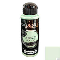 Краска акриловая Cadence гибрид Hybrid Acrylic for Multisurfaces №45 120мл Пастел зеленый (HM0101_45)