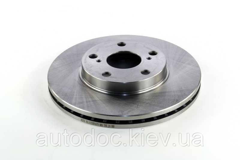 Диск гальмівний TOYOTA AURIS, COROLLA 13- передн. (RIDER), арт.RD.3325DF6679