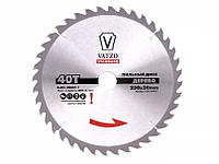 Пильный диск по дереву VATZO Standard 230x22,2x40z