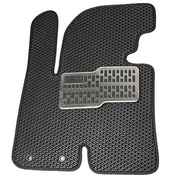 Водійський килимок EVA для Kia Sportage 2010-2015 Europe (Металічний підп'ятник) Чорний 1 шт