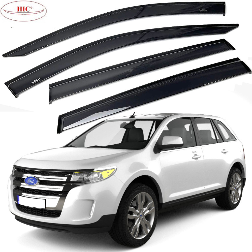 Дефлектори вікон вітровики HIC для Ford Edge 2007-2014 Оригінал (FO61), фото 1