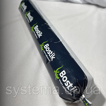 Bostik PanelTack 600 мл, Клей для фасадних панелей, чорний, фото 1