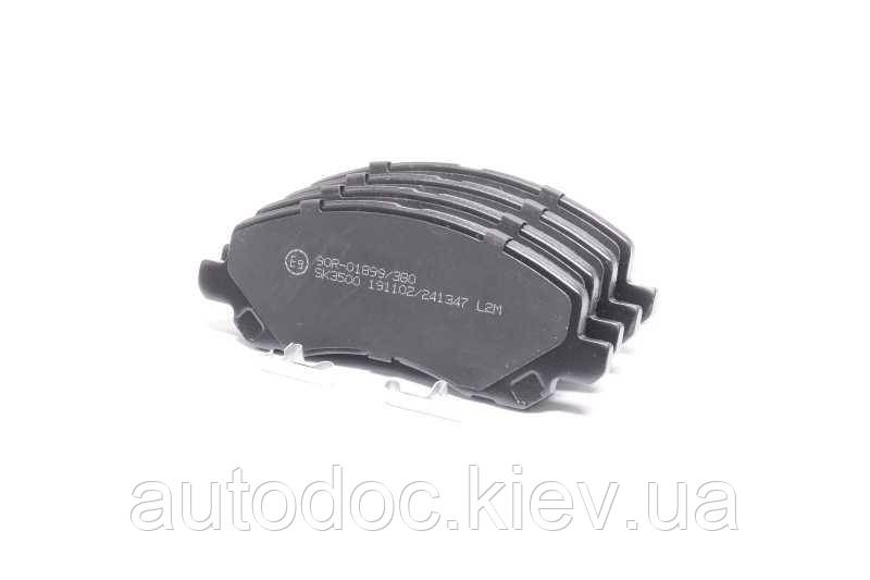 Колодка гальм. диск. MITSUBISHI GALANT VI (EA), LANCER передн. (вир-во LPR), арт.05P1347