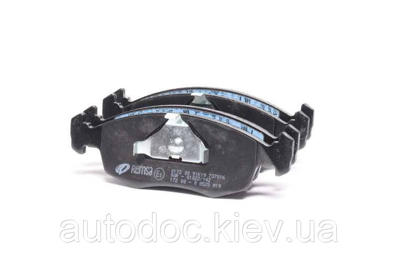 Колодка гальм. диск. FORD ESCORT передн. (вир-во REMSA), арт.0172.00