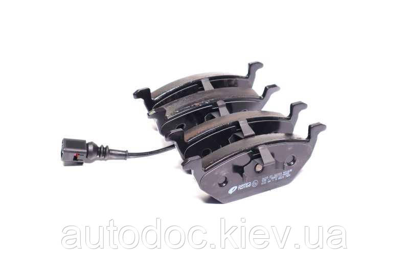 Колодка гальм. диск. SKODA OCTAVIA, VW CADDY, GOLF IV, передн. (вир-во REMSA), арт.0633.21