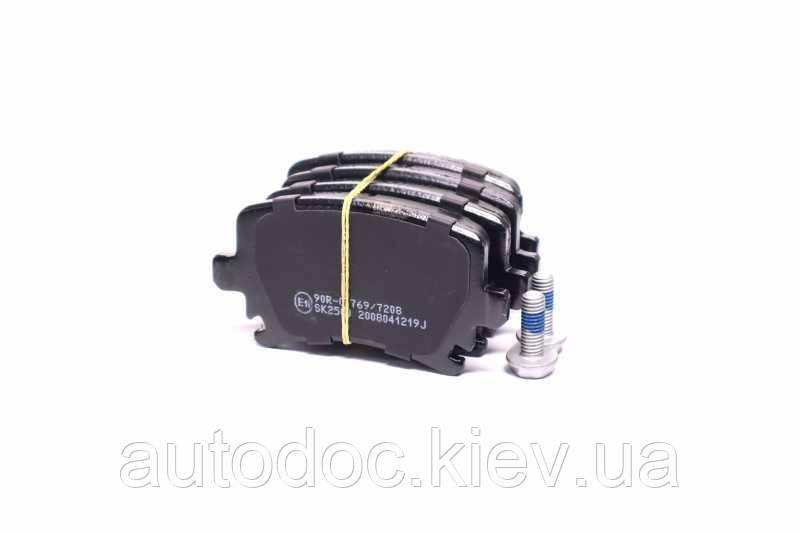 Колодка гальм. диск. AUDI A4, SEAT, SKODA, VW задн. (вир-во LPR)