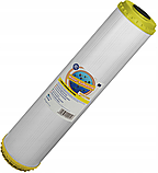 Фільтр-картридж Aquafilter FCCST20BB пом'якшувальний типу BIG BLUE для жорсткої води 20"х4,5" дюйма (Польща), фото 4