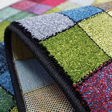 Дитячий килим з яскравими квадратиками Kolibri 11161/130 розмір 120х170, фото 3