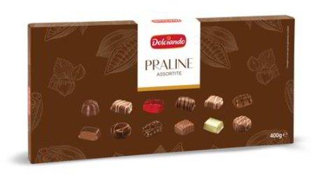 Цукерки Dolciando Praline Assortite 400гр