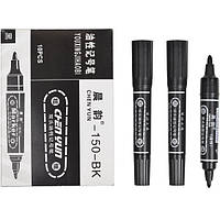 Маркер 2-х сторонній чорний ВК-150