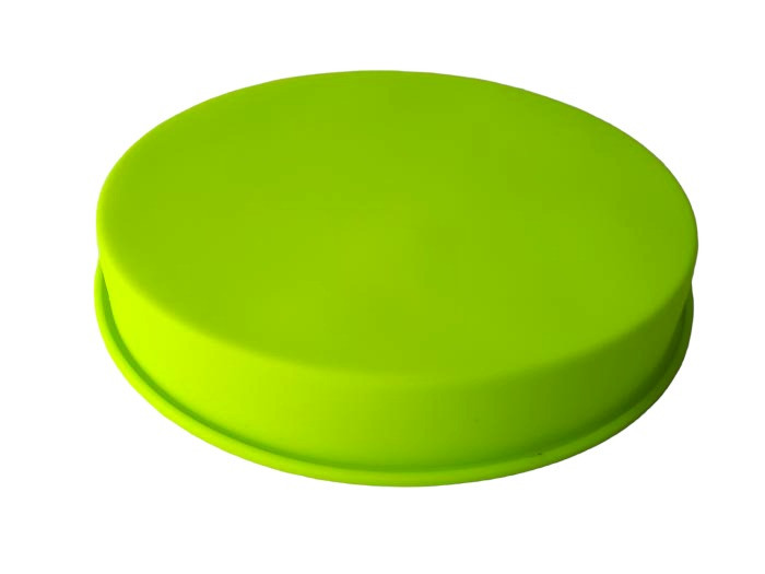 Форма силіконова кондитерська для випічки пирога і торта кругла D 25 cm H 3,8 cm