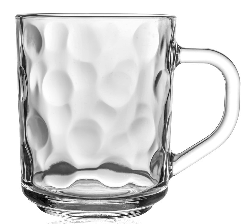 Чашка скляна Ecomo Bubbles 245 мл