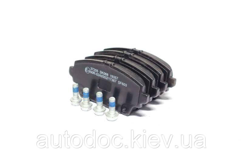 Колодка гальм. диск. HONDA/NISSAN ACCORD/PRIMERA передн. (вир-во ABS), арт.37205
