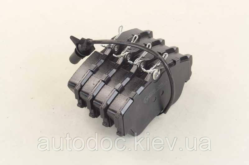 Колодка гальм. диск. VW T4 передн. (вир-во ABS), арт.37274