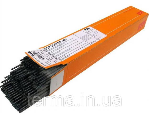Наплавочний електрод UTP DUR 650 Kb / 6,3 кг / Ø 5.0 мм