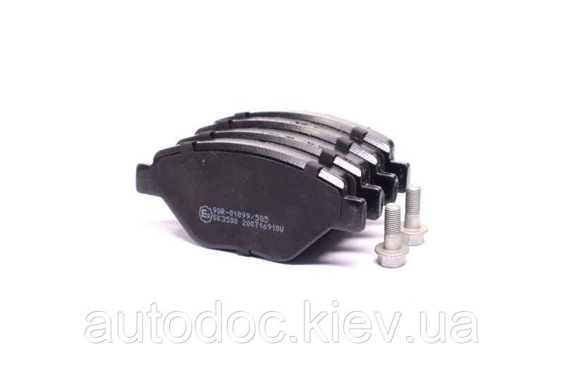 Колодка гальм. диск. RENAULT MEGANE II (BM0/1, CM0/1) передн. (вир-во LPR), арт.05P910