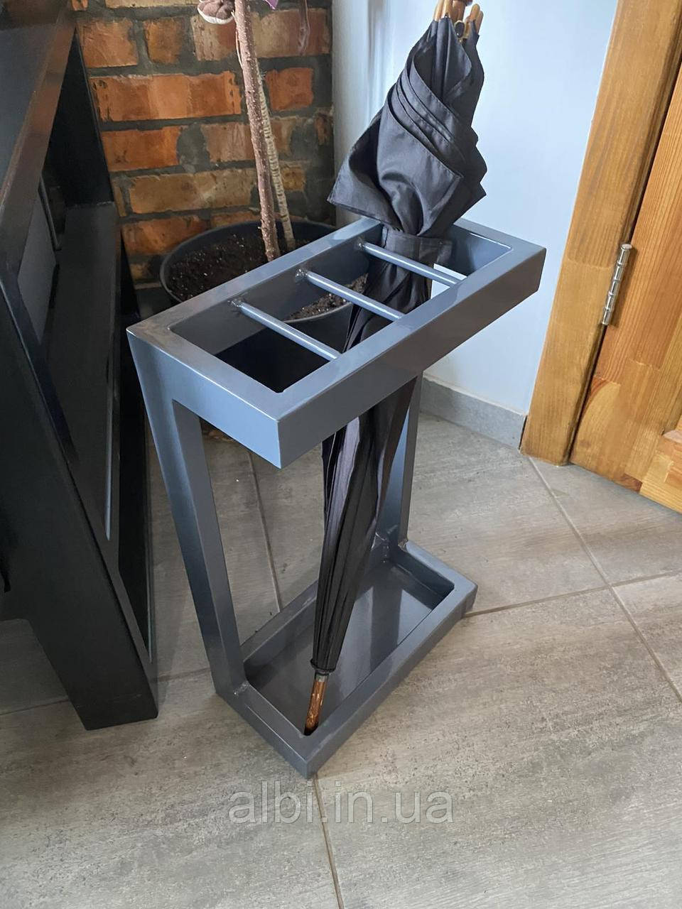 Кошик для сушіння парасольок 2\4 Лофт, парасольник, кований парасольник, парасольник з металу