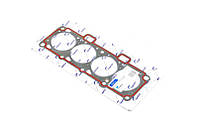 Прокладка ГБЦ ВАЗ 2112 82,0 дв. 1.5-1.6 16кл. (метал) с герметиком (TEMPEST), арт.TP.21120-1003020М