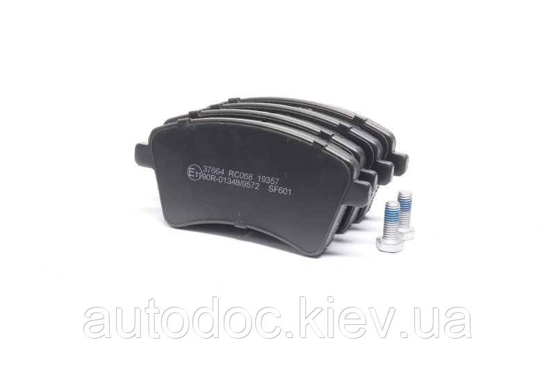 Колодка гальм. диск. RENAULT KANGOO передн. (вир-во ABS), арт.37664