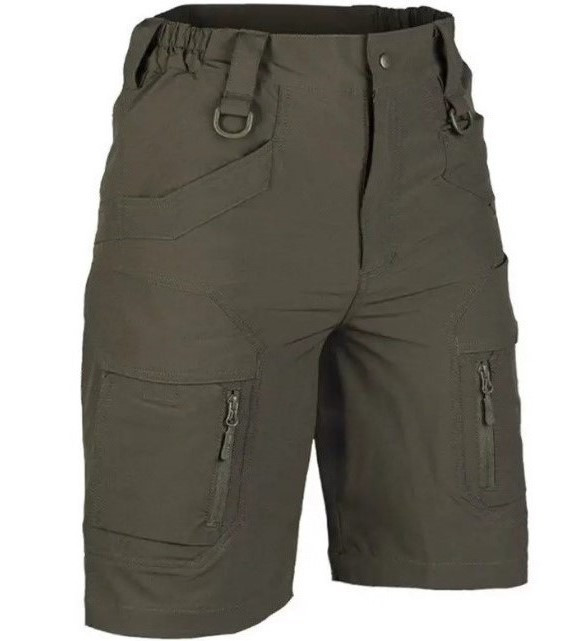 Шорти тактичні mil-tec Олива ELASTIC ASSAULT SHORTS RANGER (11404812)