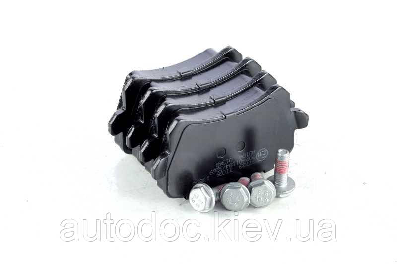 Колодка гальм. диск. AUDI Q3, VW PASSAT, TIGUAN задн. (вир-во ABS), арт.37739