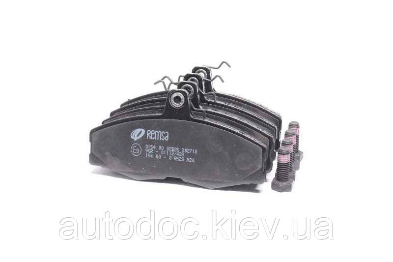 Колодка гальм. диск. SKODA FAVORIT передн. (вир-во REMSA), арт.0154.00, фото 1