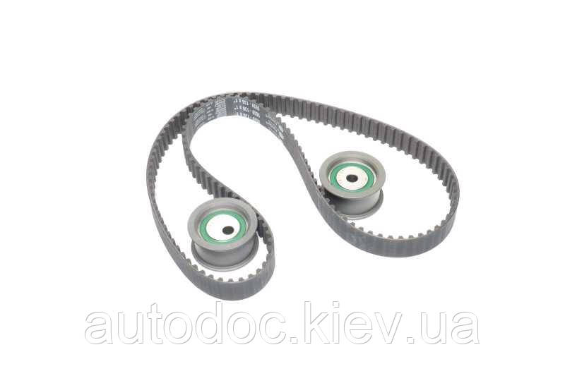 Ремінь 9,5х136х1295 зубч. ГРМ ВАЗ 2112 в упаковці з роликами (Вир-во Gates), арт.K015539, фото 1