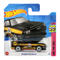 Машинка Базова Hot Wheels '84 Audi Sport Quattro The `80S 1:64 HKG88 Black 1шт