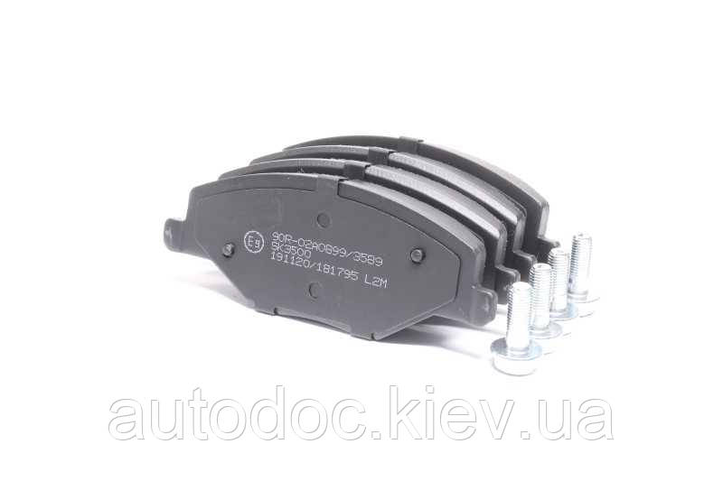 Колодка гальм. диск. SKODA FABIA 1.2-1.6 2007-2014, VW POLO 1.6 2010 - передн. (вир-во LPR), арт.05P1795