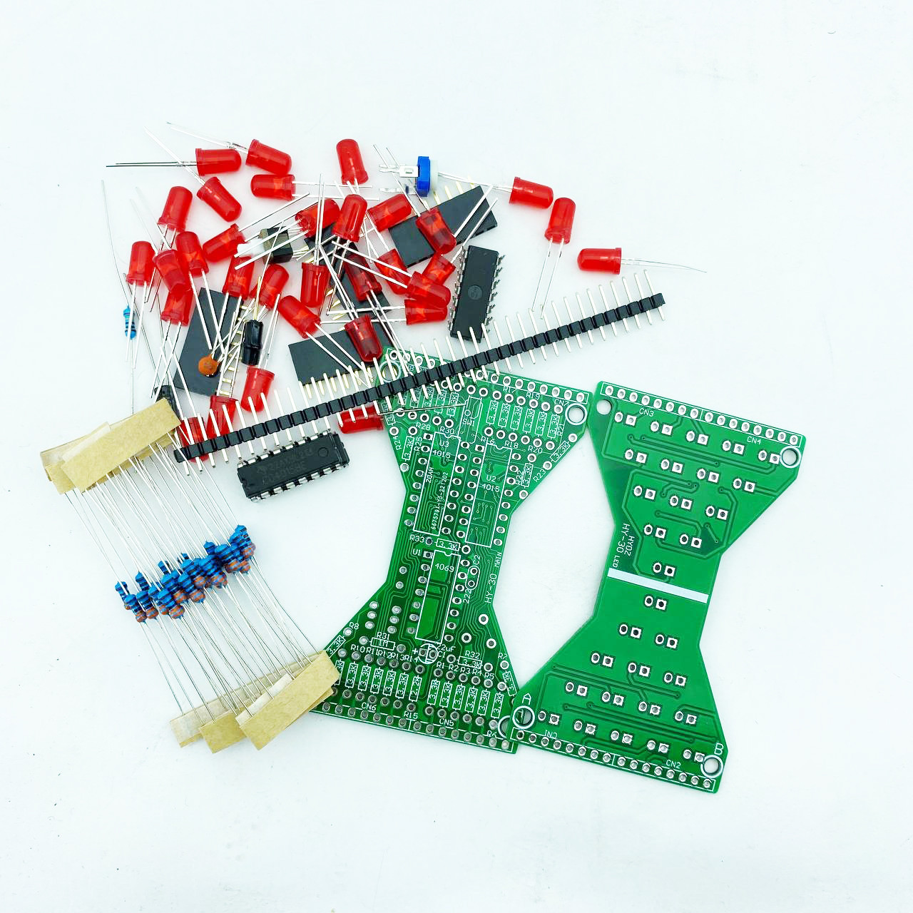 Набір для збирання пісочного годинника DIY KIT red