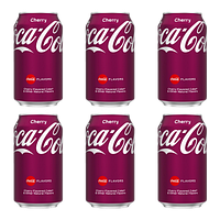 Набор Напиток Coca-Cola Cherry 330ml 6шт