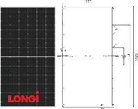 Солнечная панель Longi Solar LR5-72HPH-545M