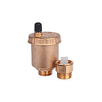 Авт.розповітрювач латунний 1/2  /бок вих з клап /10шт