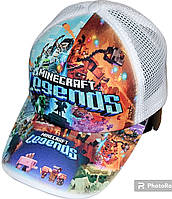Бейсболка кепка летняя детская для мальчика Minecraft.цвета разные