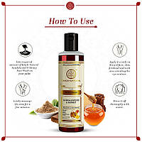 Гель для душу Сандал і Мед 210мл Кхаді Нейчурал, Herbal Body Wash Sandalwood & Honey, Khadi Natural™, гель для душа Сандал и Мёд,