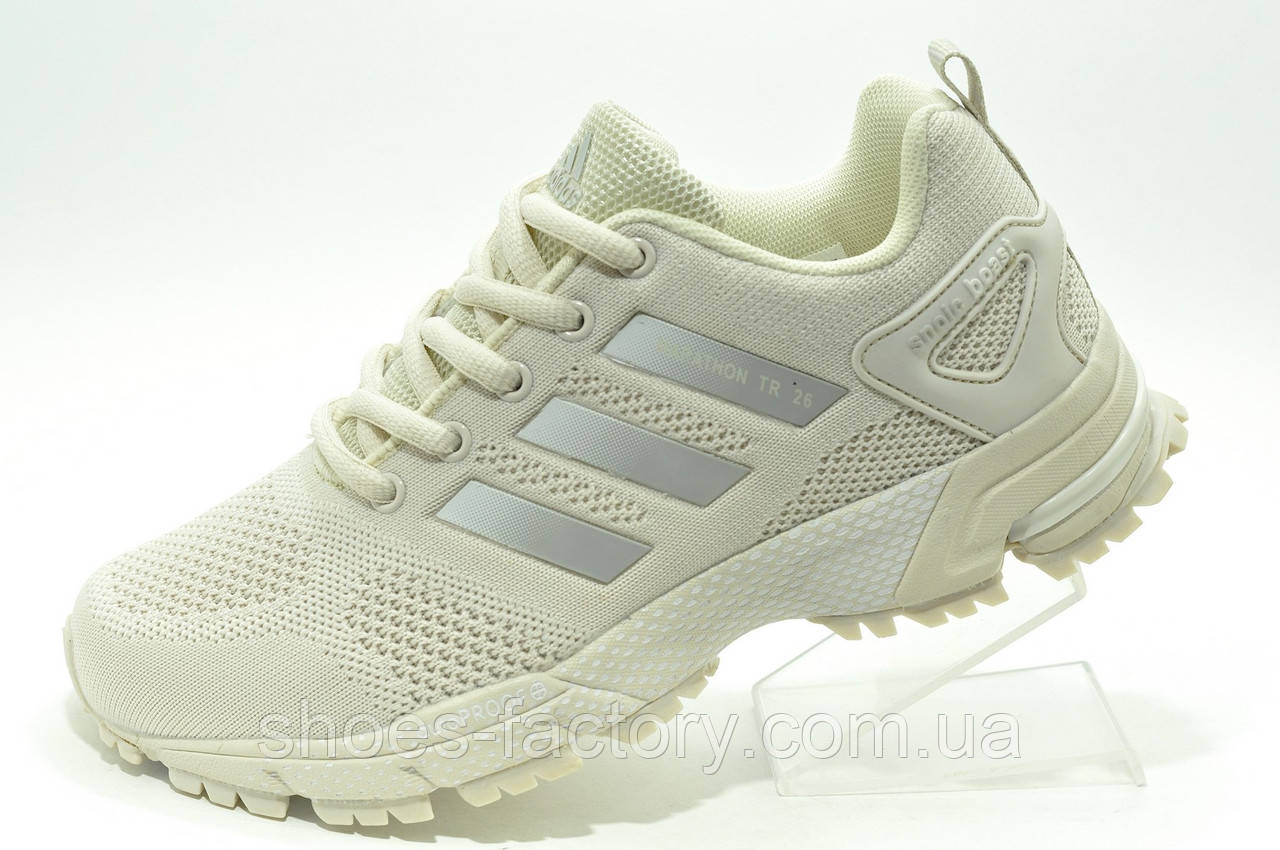 Кросівки жіночі Adidas Marathon беж