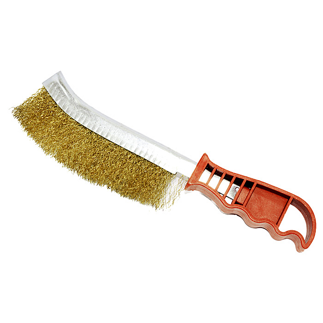 Щітка по металу пласт. ручка гребінець, фото 1