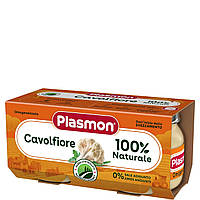 Пюре овощное «Цветная капуста» Plasmon 160г (2бан.*80г)