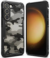 Протиударний чохол Ringke Fusion X Camo Black для Samsung S23