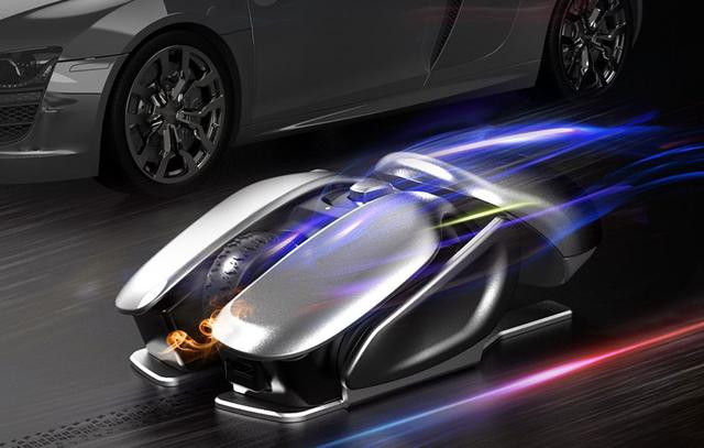 Бездротова миша Hoco DI43 Silver акумуляторна Бездротова миша Hoco DI43 Silver акумуляторна