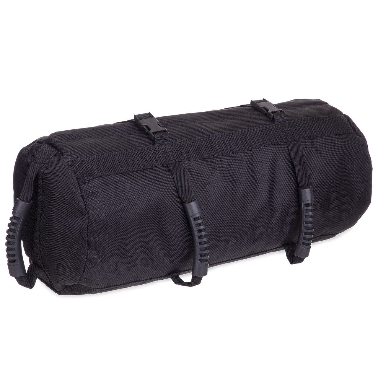 Сумка для кроссфита Sandbag FI-6232-3 60LB (PU, вага до 28 кг, 6 філлеров для піску, чорний)