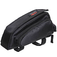 Сумка на раму велосипеда TQ-2605 (PL, р-р 21x13x11см, черный)