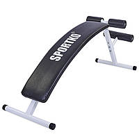 Лава для преса вигнута SPORTKO TR-4034 СП3 (метал, PVC, р-р 150х42х63см, вага корист. до 100кг)