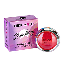 Nikk Mole Brow Fix Soap New мило-фіксатор для брів, полуниця, 15 г