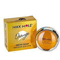 Nikk Mole Brow Fix Soap New - мыло-фиксатор для бровей, апельсин, 15 г