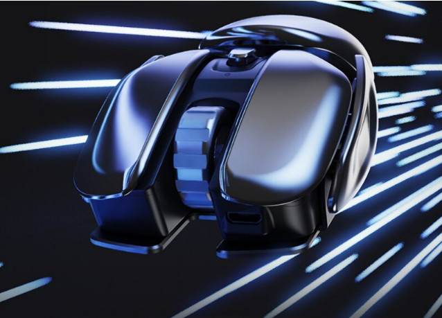 Бездротова миша Hoco DI43 Silver акумуляторна Бездротова миша Hoco DI43 Silver акумуляторна