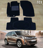 Ворсовые коврики на Citroen C4 Aircross '12-17