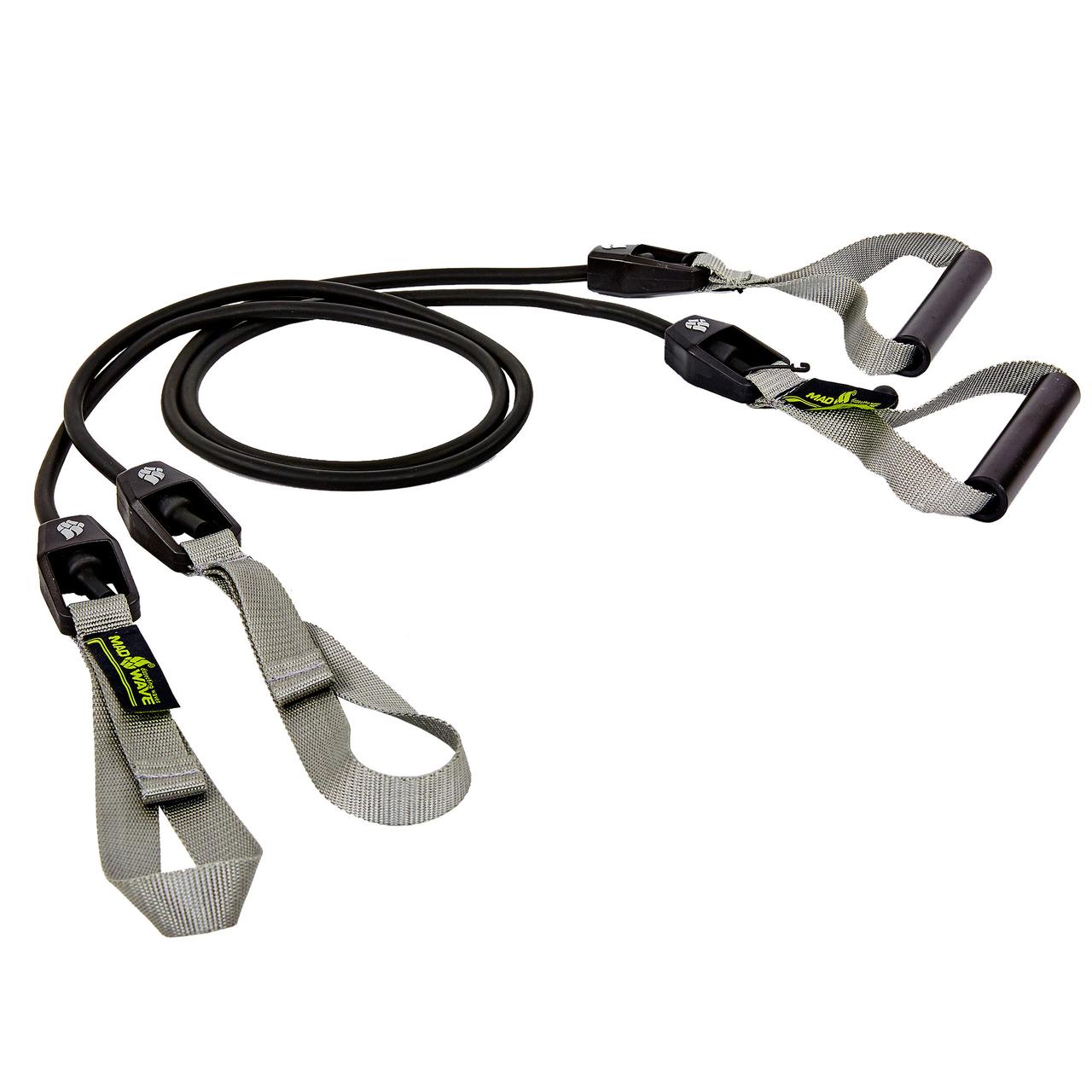 Тренувальна система для тренування гребка MadWave ROWER TRAINER DRY M077109 (латекс, нейлон, PP, довжина-1,2