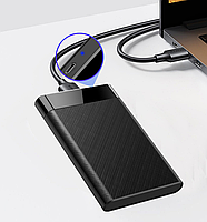 Зовнішня кишеня ZZUC U25RC USB 3.1 Type C для HDD 2.5", фото 6