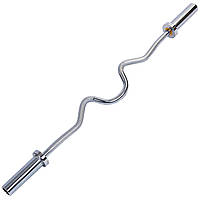 Гриф для штанги Олімпійський Z-подібний TA-5722-2 з підшипником (1,2 м,d-50мм,гр.d-25мм,8,3 кг,без зам)